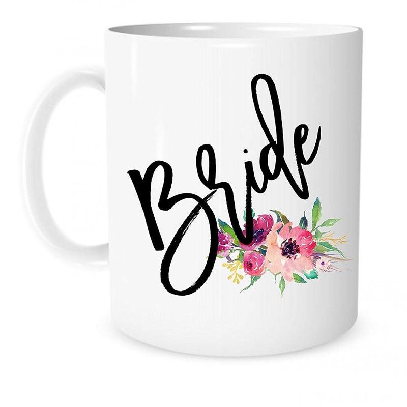 Does This Ring Make Me Look EngagedBride Mug 11 Ounce White Ceramic Coffee Tea Mug Engagement Wedding Gift