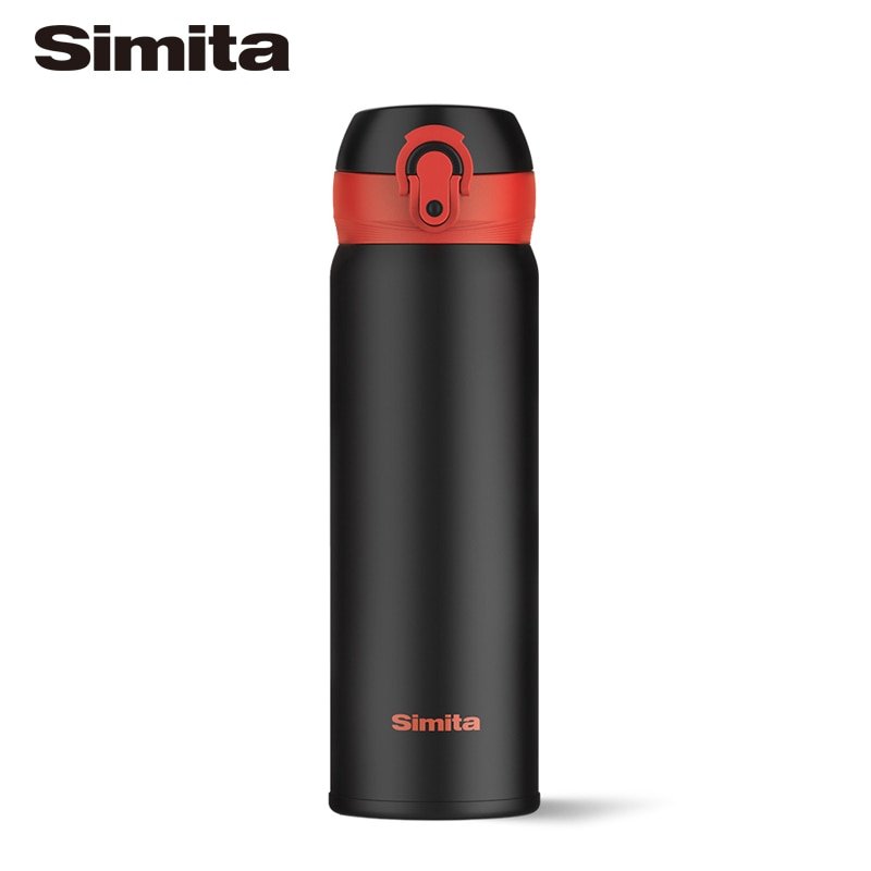 Simita Vacuum Flask,Stainless Steel Thermos,Double Wall Insulation Pot Water Bottle,coffee Mug,For Office Home Workplace,500mL