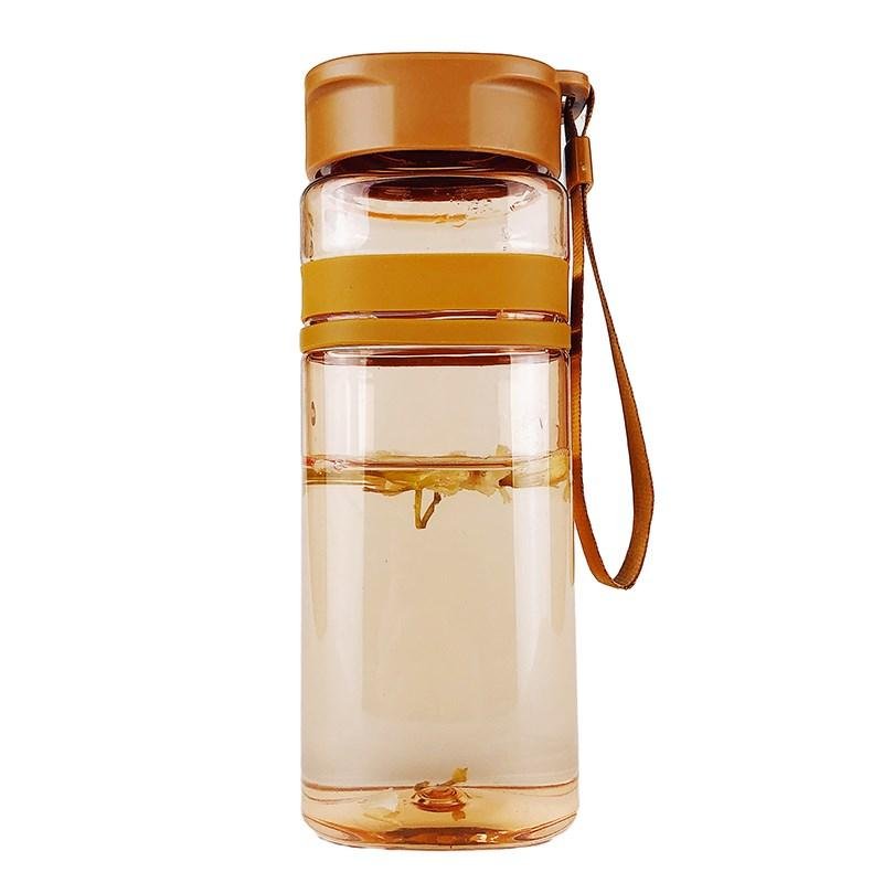 Gym Portable Water Bottle Plastic New Cute Outdoor Sports Drinking Containers Life Leakproof Portable Travel Water Bottle KK60SH