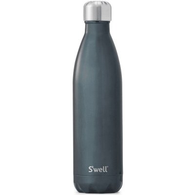 Stylish, Blue 25 oz Insulated Stainless Steel Water Bottle - Keeps Beverages Hot or Cold for Hours.