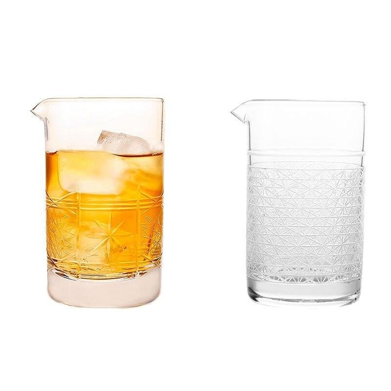 Free Shipping Cocktail Mixing GlassBar Mixing Glass 60ml, Clear Japanese Style [Lead Free]