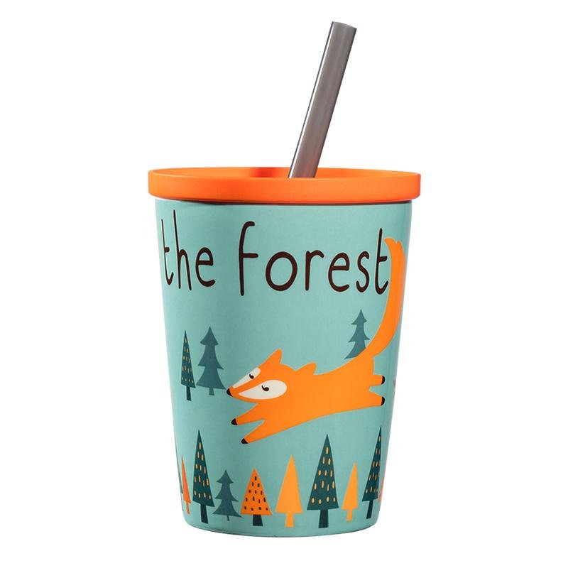 Cute Ceramic Travel Mug Straw Camping Creative Girl Personnalisable Color Novel Espresso Mugs Kubek Do Kawy Couple Cup E5MKB